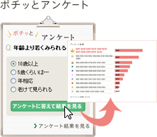 ポチッとアンケート