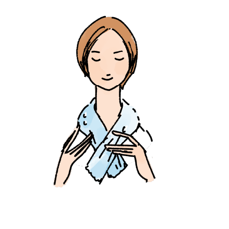 日中汗をかきやすい方 イメージ