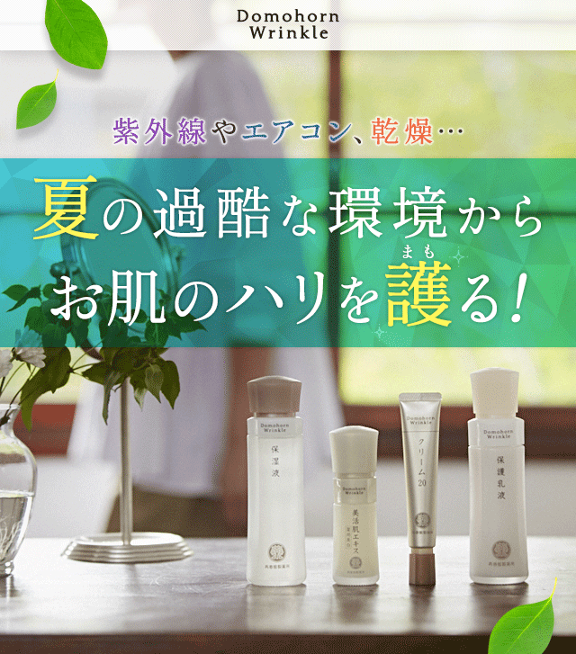ドモホルンリンクル|再春館製薬所 ドモホルンリンクル|再春館製薬所