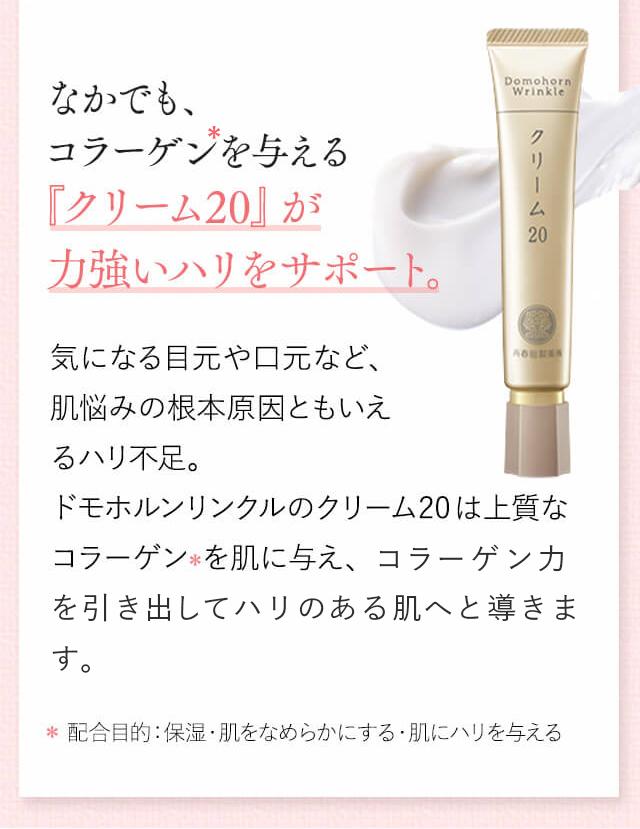 ドモホルンリンクル 公式】ドモホルンリンクル｜再春館製薬所