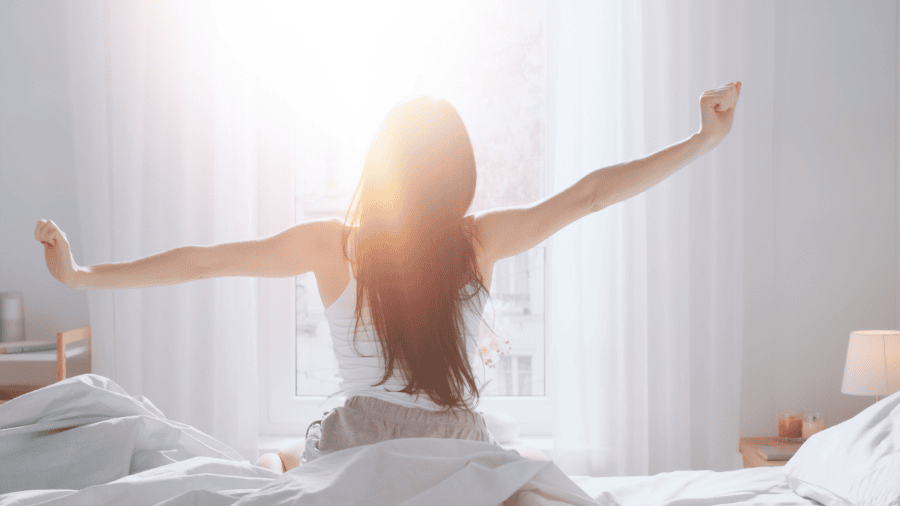 良質な睡眠のイメージ画像
