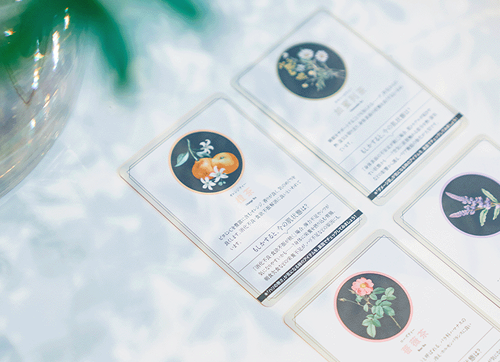 4��ނ̖�V���̐����������ꂽ�J�[�h