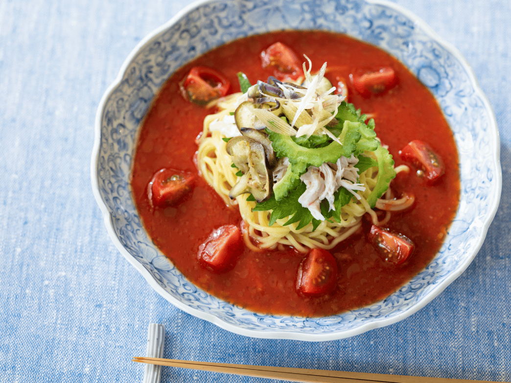 【季節の食材と体】夏野菜の冷やし中華