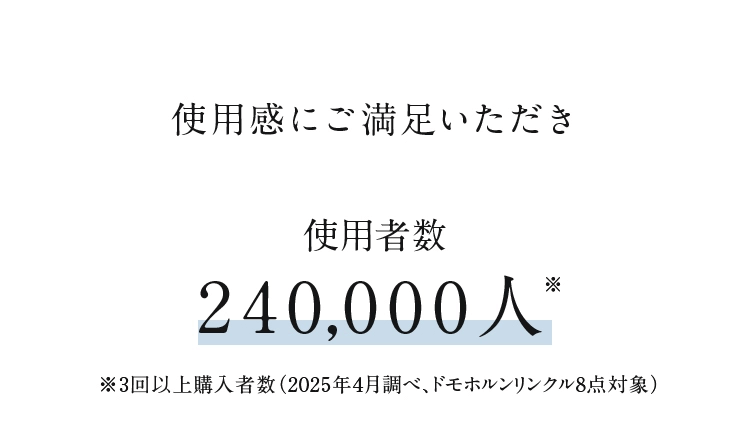 �g�p�Ґ� 240,000�l ��3��ȏ�w���Ґ�(2025�N4�����ׁA�h���z���������N��8�_�Ώ�)