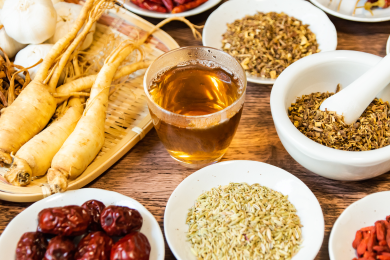 生薬植物 × 複合