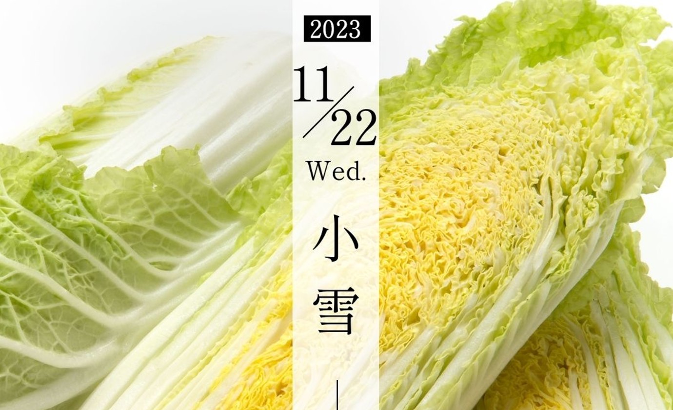 11月22日【小雪】
