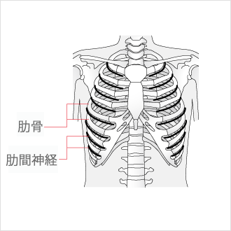 肋骨 真ん中 痛い